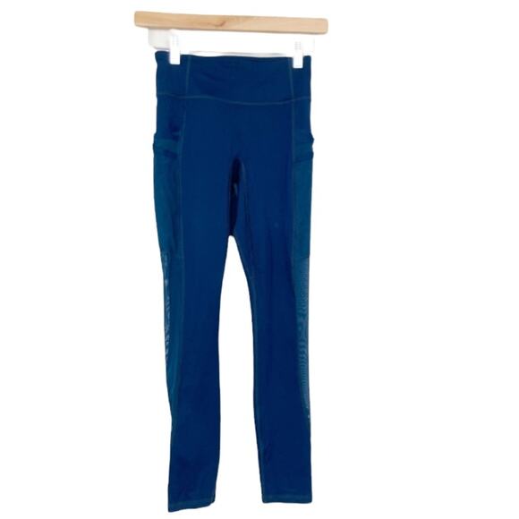 Fabletics Motion 365 Navy Blue Leggings Sz XXS - Picture 1 of 9